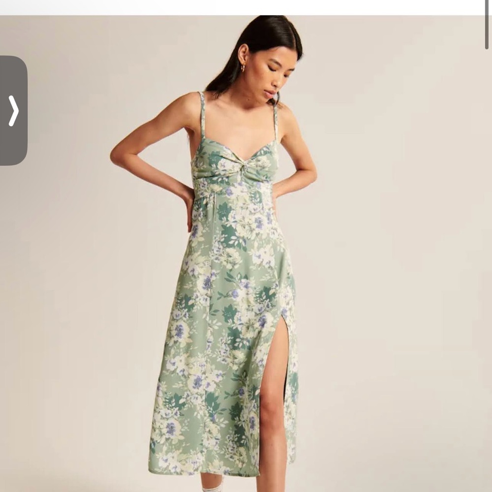 Abercrombie Green Summer Dress